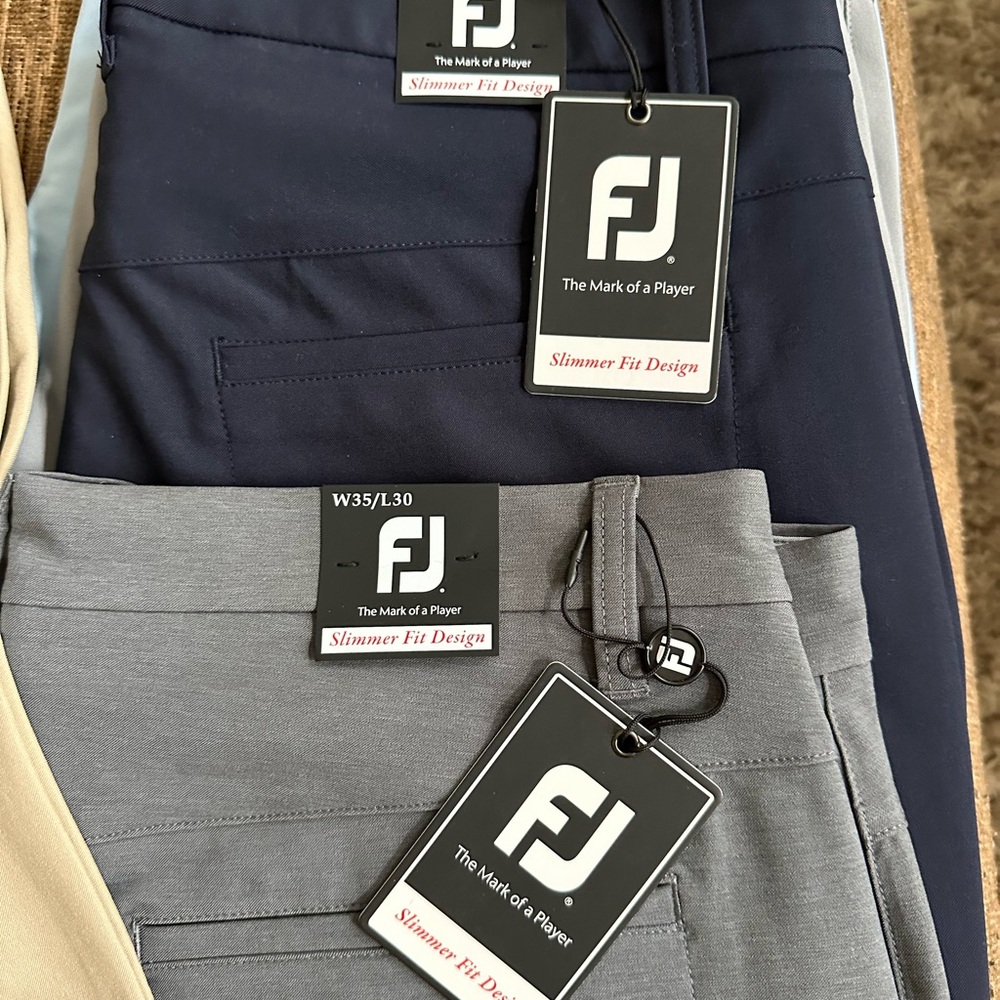 Brand new FOOT JOY pants size 35X30